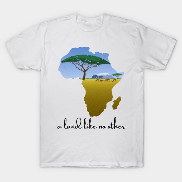 Africa a land like no other T-Shirt by TheMugzzShop